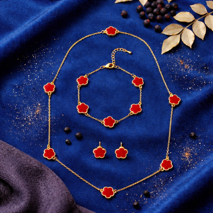 Midnight Clover Luxe Jewelry Set